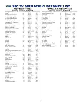 SEC TV Affiliates.Indd