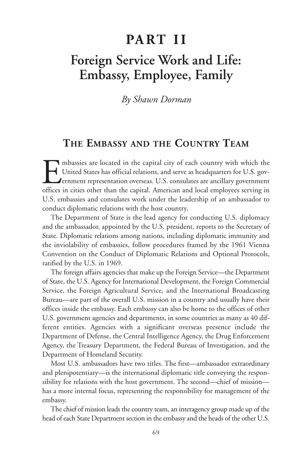 The Country Team and Local Staff Role | Excerpt from Inside a U.S. Embassy