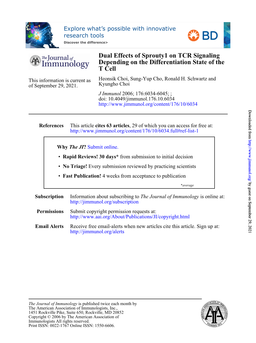 T Cell Depending on the Differentiation State of the Dual