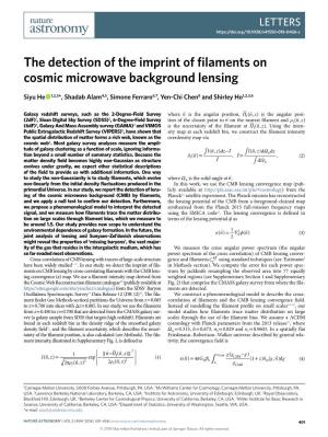 The Detection of the Imprint of Filaments on Cosmic Microwave Background Lensing