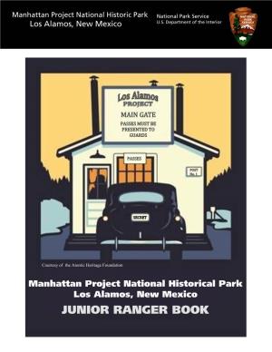 Manhattan Project National Historic Park National Park Service U.S