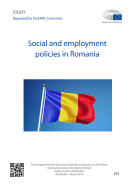 Social and Employment Policies in Romania