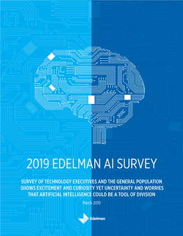 2019 Edelman Ai Survey
