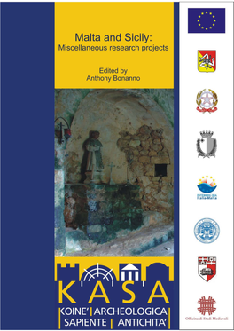 Malta and Sicily: Miscellaneous Research Projects Edited by Anthony Bonanno