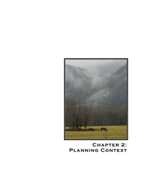 Chapter 2: Planning Context