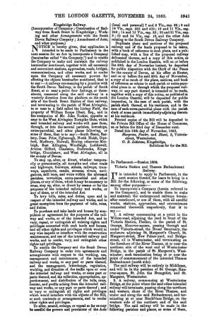 The London Gazette, November 24, 1863. 5941