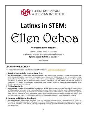 Ellen Ochoa, Engineer, Former Astronaut and Former Director of The