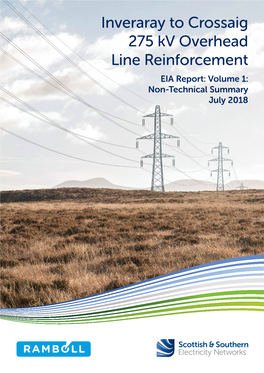 Inveraray to Crossaig 275 Kv Overhead Line Reinforcement