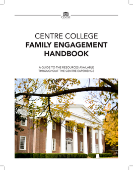 Centre College Family Engagement Handbook