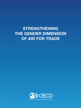 Strengthening the Gender Dimension of Aid for Trade