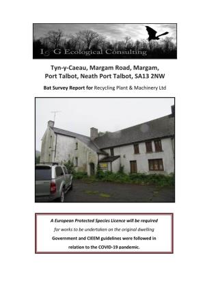 Tyn-Y-Caeau, Margam Road, Margam, Port Talbot, Neath Port Talbot, SA13 2NW