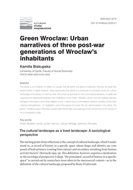 Green Wrocław