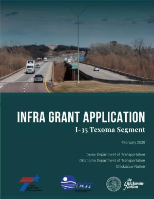 INFRA GRANT APPLICATION I-35 Texoma Segment