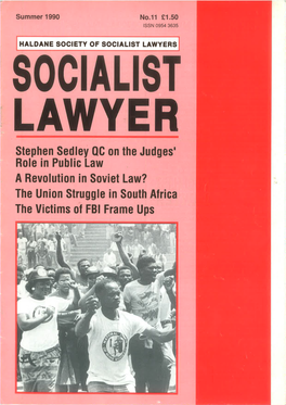 Socialist Lawyer 11