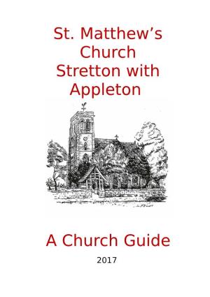 St. Matthew's Church Stretton with Appleton a Church Guide