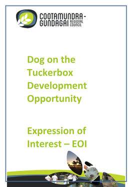 Dog on the Tuckerbox Development Opportunity Expression of Interest