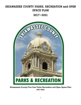 PARKS, RECREATION and OPEN SPACE PLAN 2017-2021