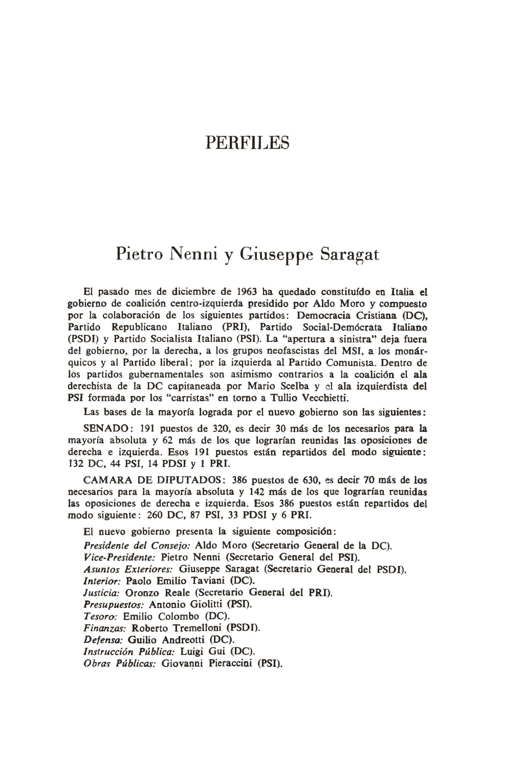 PERFIJ.,ES Pietro N Enni Y Giuseppe Saragat