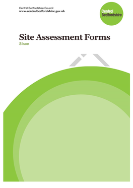 Site Assessment Forms Silsoe