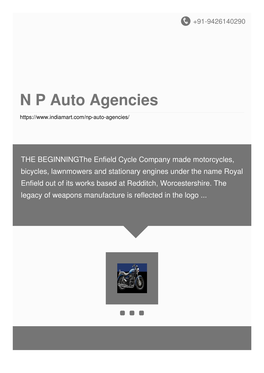 N P Auto Agencies