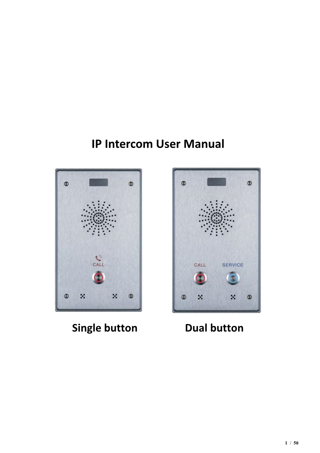 IP Intercom User Manual