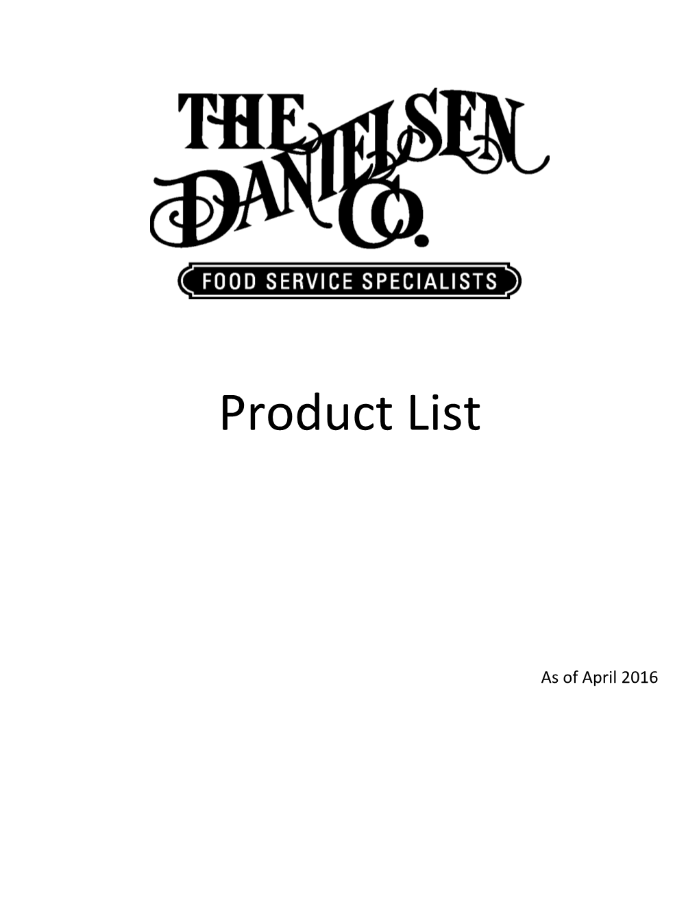 Product List