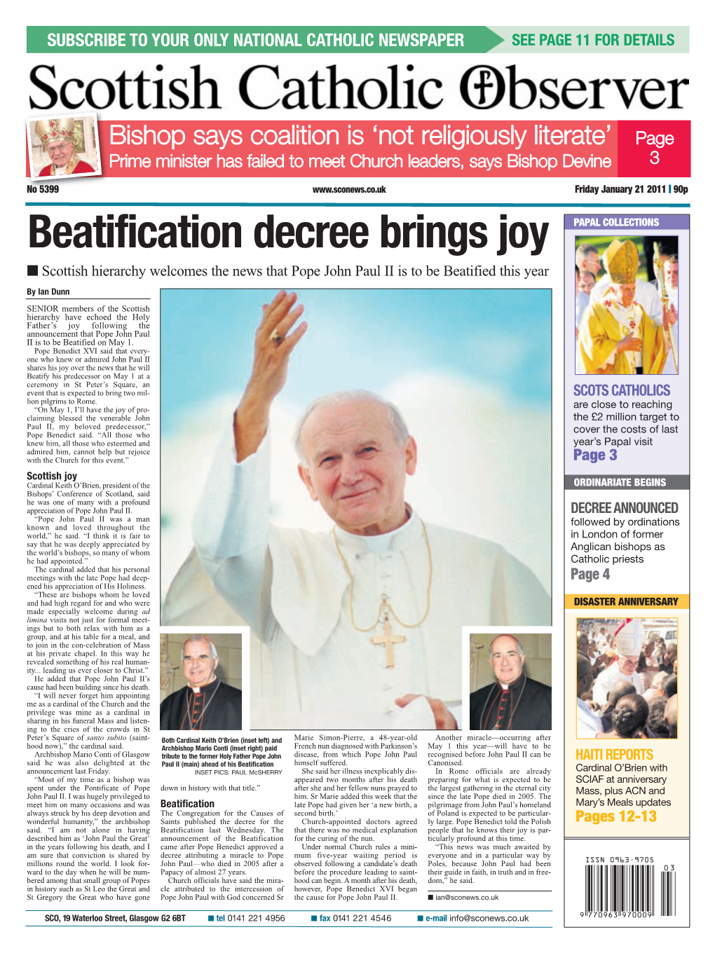 Beatification Decree Brings