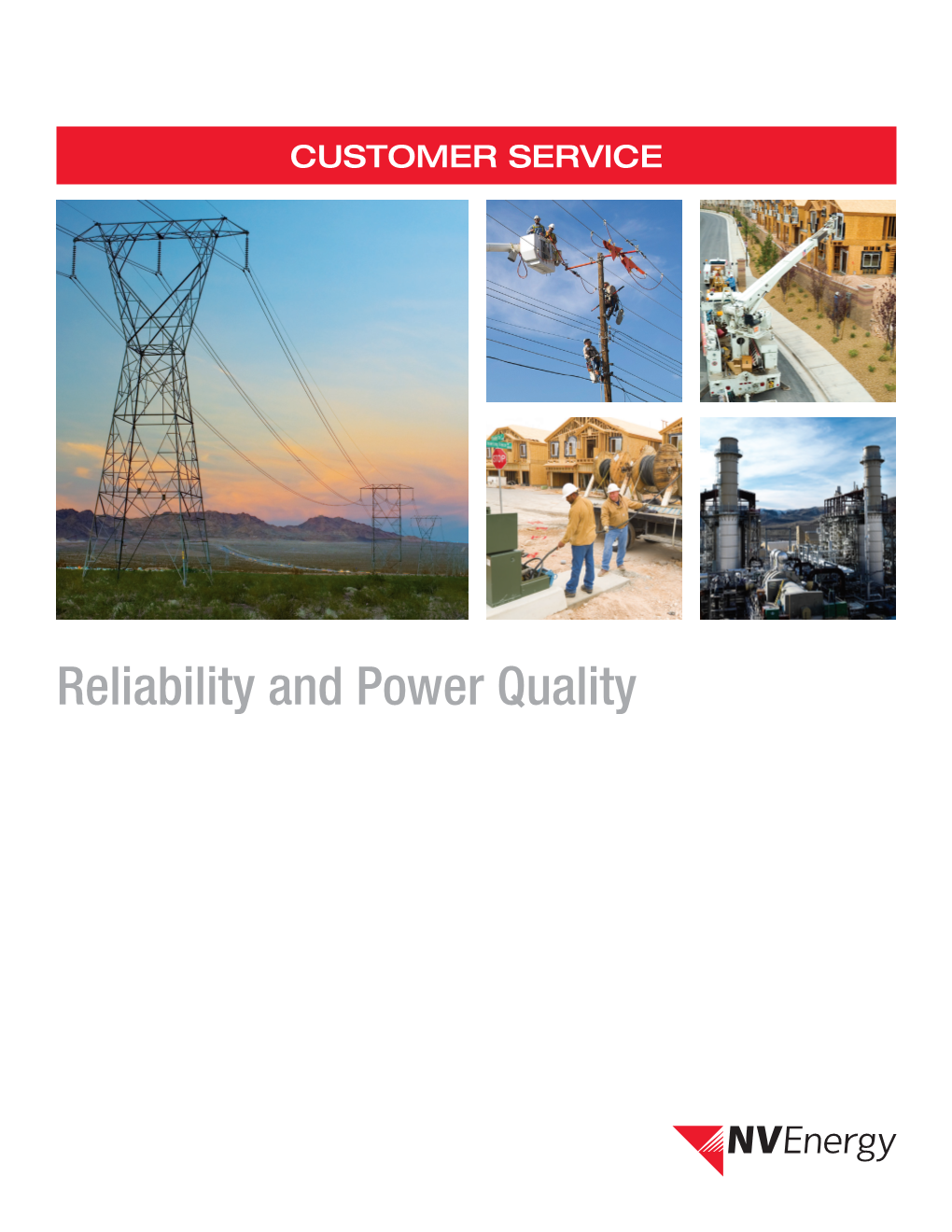 NV Energy Reliability and Power Quality Brochure