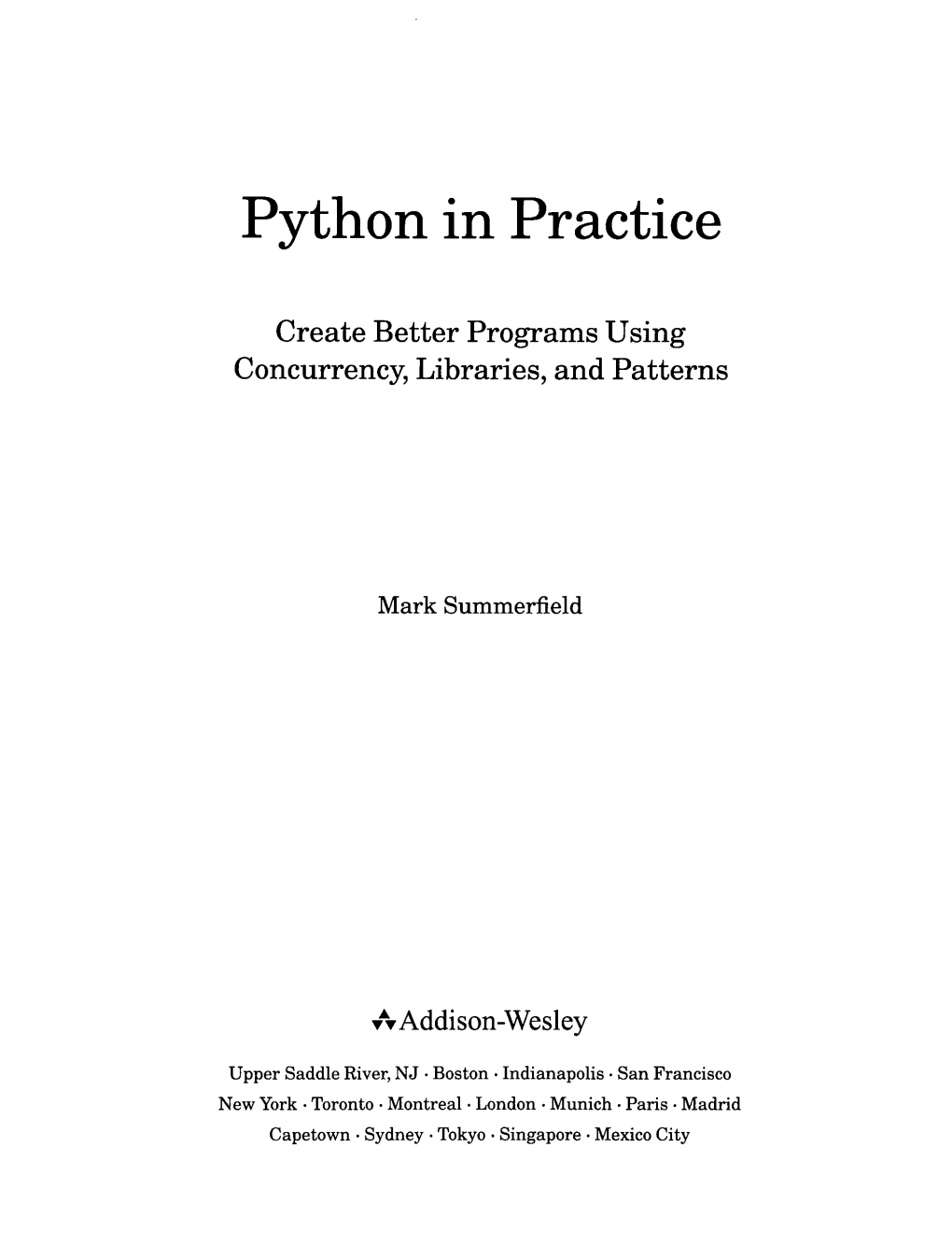 Python in Practice