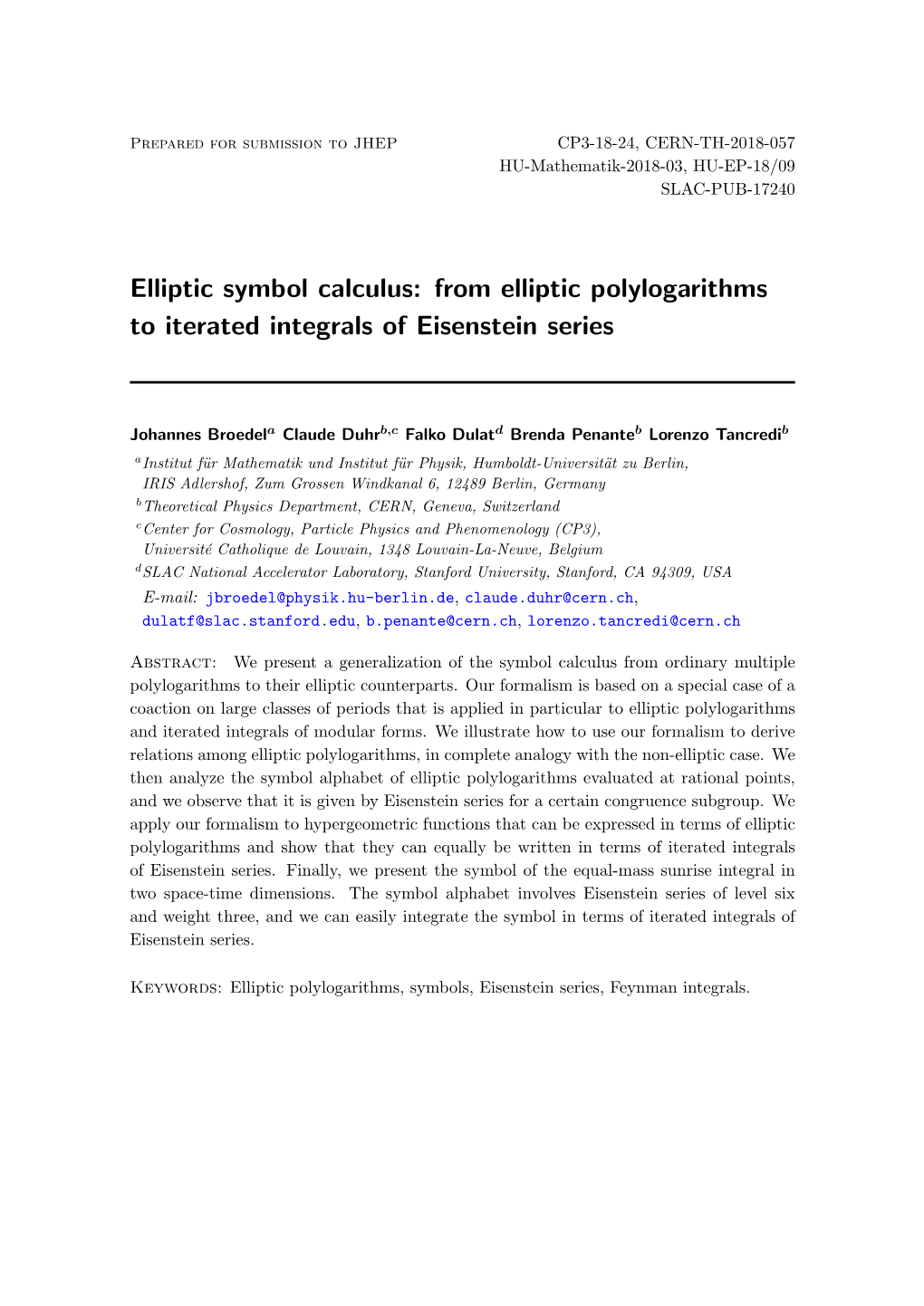 From Elliptic Polylogarithms to Iterated Integrals of Eisenstein Series