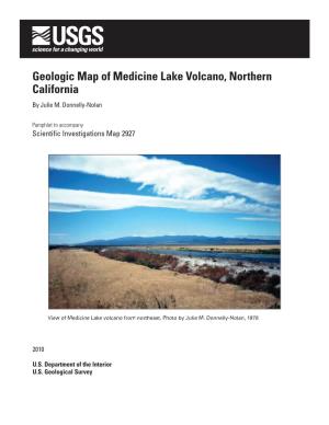 Geologic Map of Medicine Lake Volcano, Northern California by Julie M