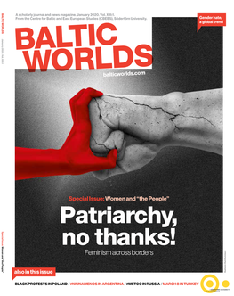 Patriarchy, No Thanks!