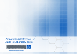 Ampath Desk Reference: Guide to Laboratory Tests
