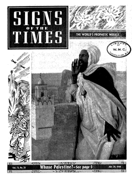 Whose Palestine. See Page July 20, 1948 CORRESPONDENCE