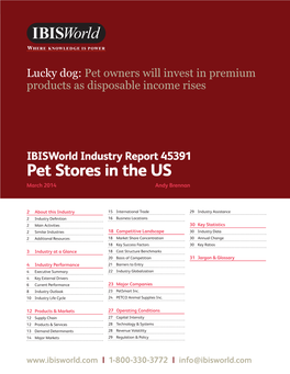 Pet Stores in the US March 2014 1