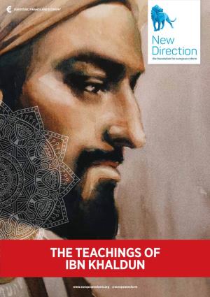 The Teachings of Ibn Khaldun