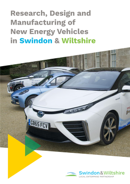 Research, Design and Manufacturing of New Energy Vehicles in Swindon & Wiltshire