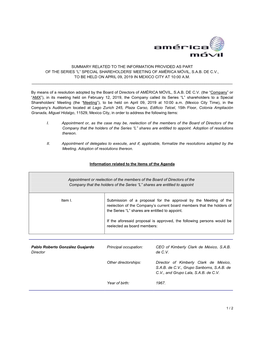 Nota Informativa (AEAL 09Abr19