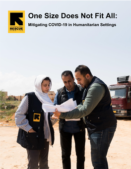 One Size Does Not Fit All: Mitigating COVID-19 in Humanitarian Settings