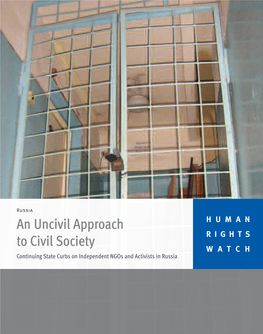An Uncivil Approach to Civil Society