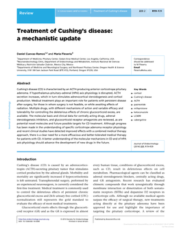 Treatment of Cushing's Disease