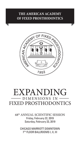 Expanding Dimensions in Fixed Prosthodontics