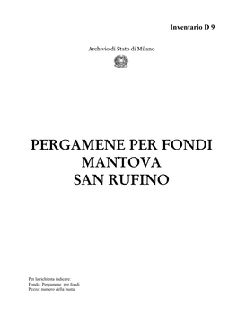 Mantova-San Rufino-D 9
