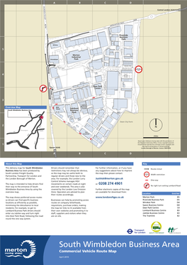 South Wimbledon Businessarea Route Map.P[...]