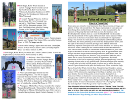 Totem Poles of Alert Bay Carved by Chief Doug Cranmer in the What Is a Totem Pole?
