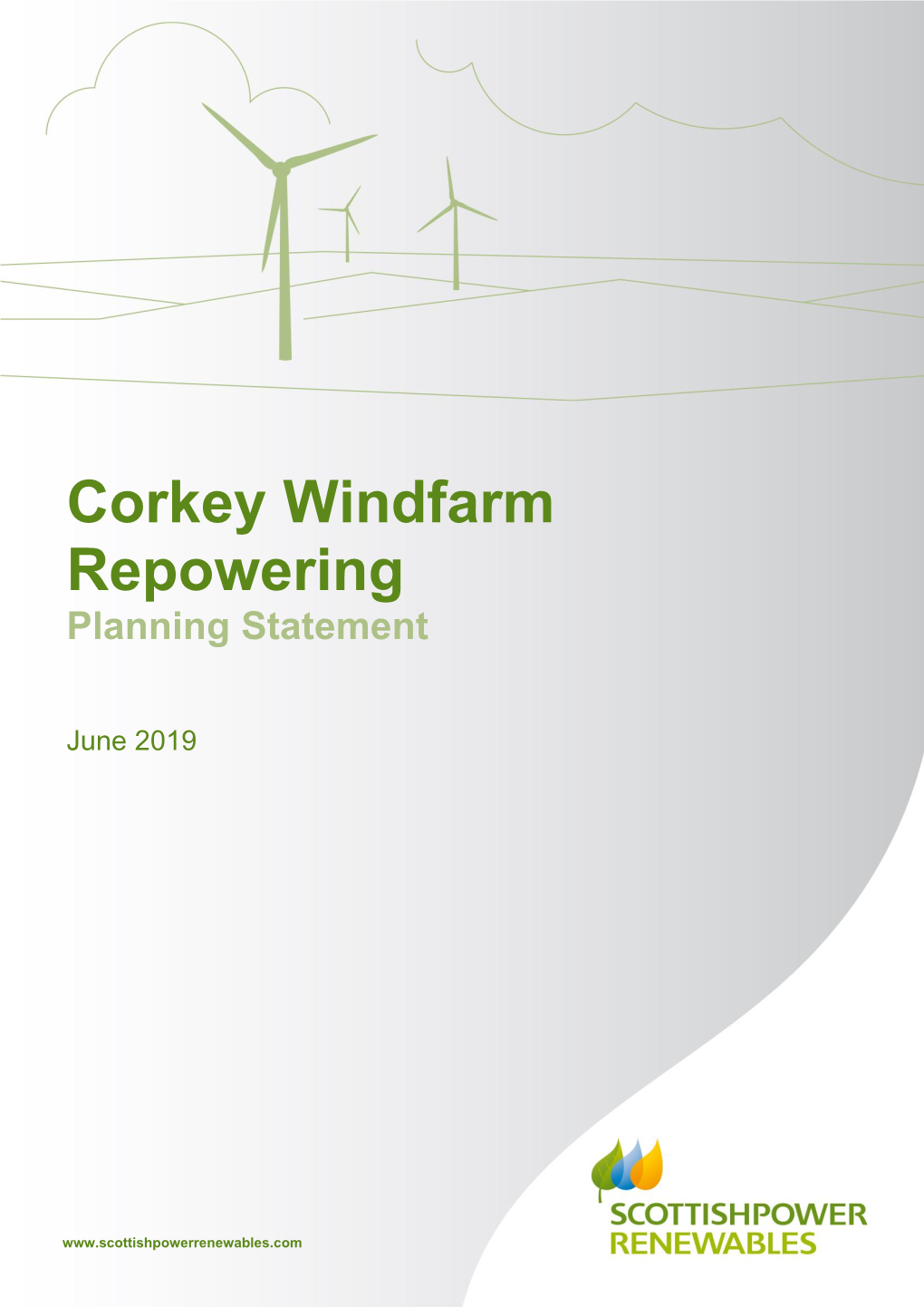 Corkey Windfarm Repowering Planning Statement