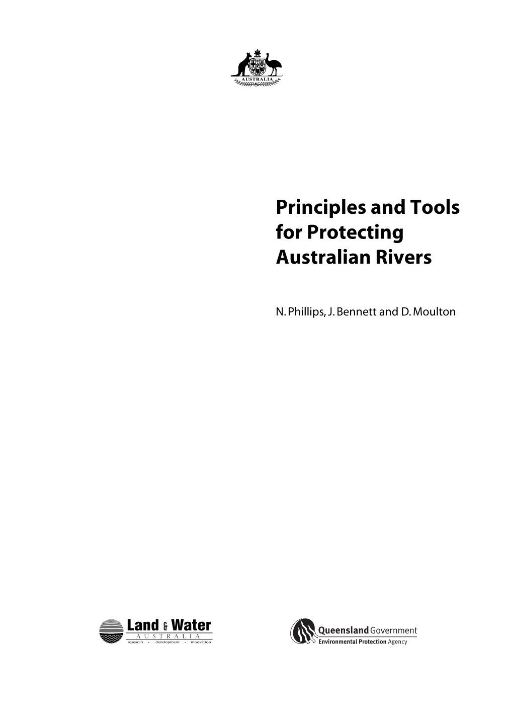 Principles and Tools for Protecting Australian Rivers