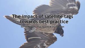 The Impact of Satellite Tags - Towards Best Practice Daniel Hegglin, José Tavares & Louis Phipps Content