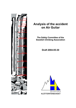 Analysis of the Accident on Air Guitar