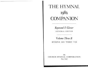Tht Hymnal Companion